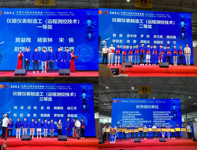 禁忌书屋
在全国仪器仪表职业技能竞赛中取得佳绩