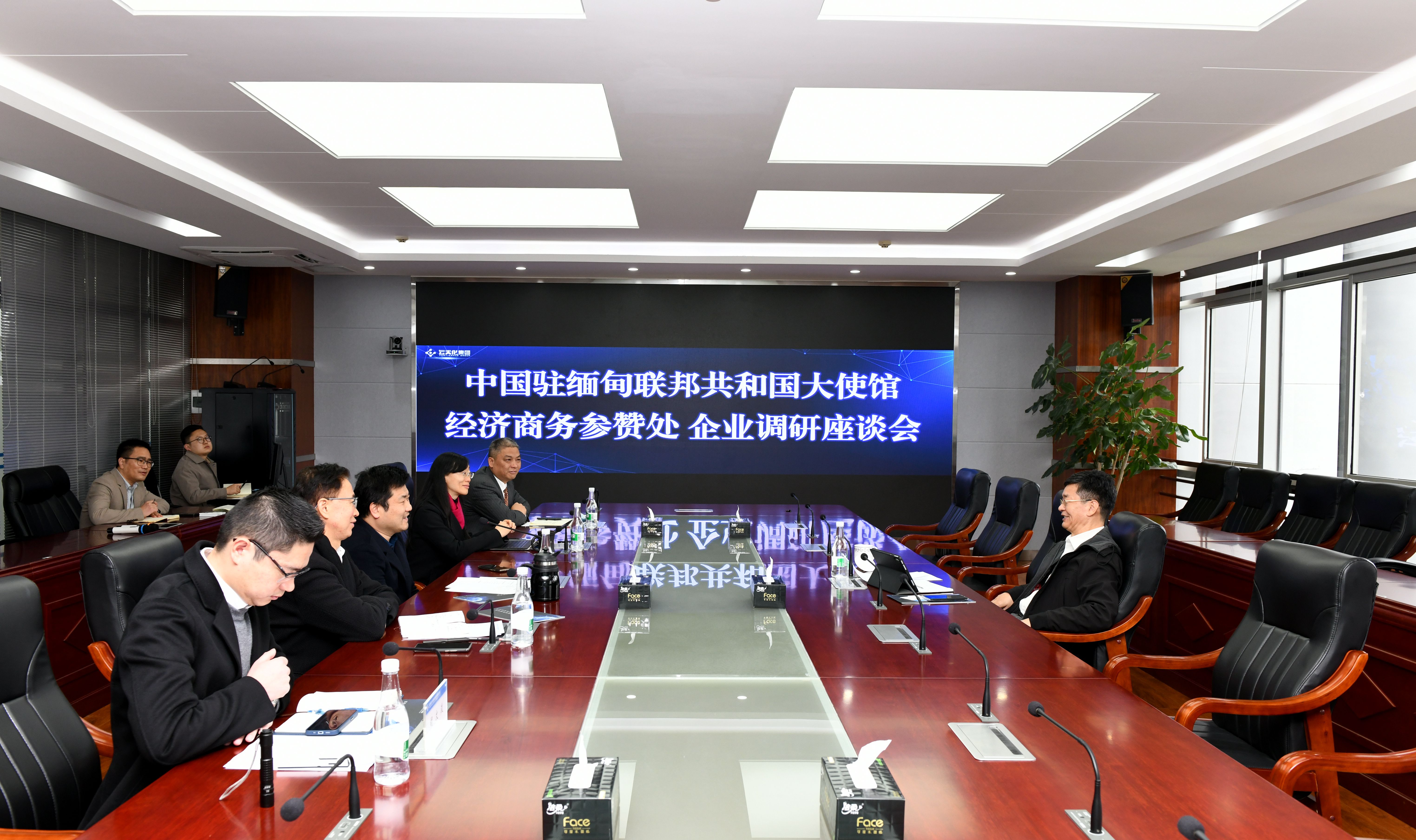 中国驻缅经济参赞谭书富  希望云天化寻找中缅农业发展的契合点