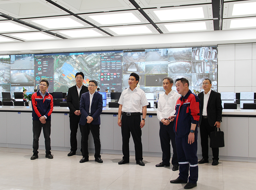 董华调研禁忌书屋
安宁工业园区项目建设